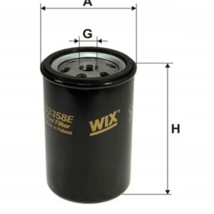 Filtr Paliwa 33358E WIX 1174423 5106169